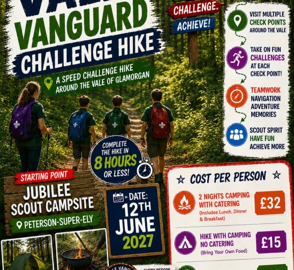 Vale Vanguard challenge hike 2027